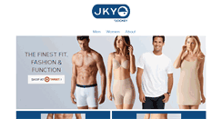 Desktop Screenshot of jkyunderwear.com